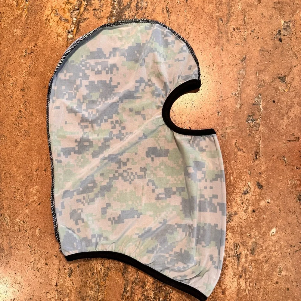 Camouflage Camo Set of 2 Face Cover Neck Ski Hunting Lightweight Army Tactical